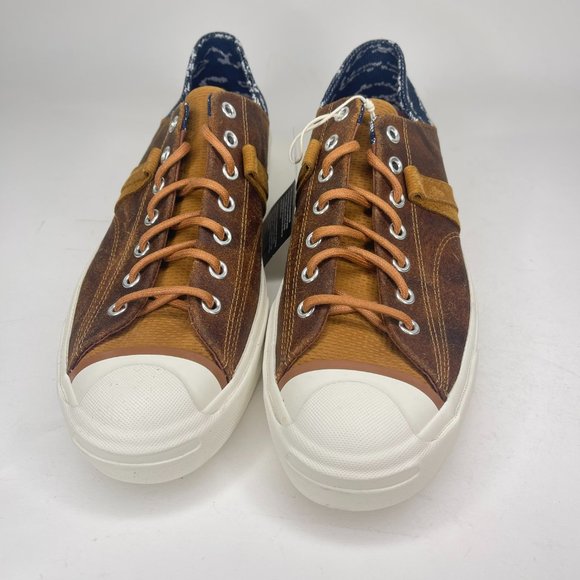 Converse Jack Purcell Vantage Crush Ox Brown Navy Sneakers172932C main image 11